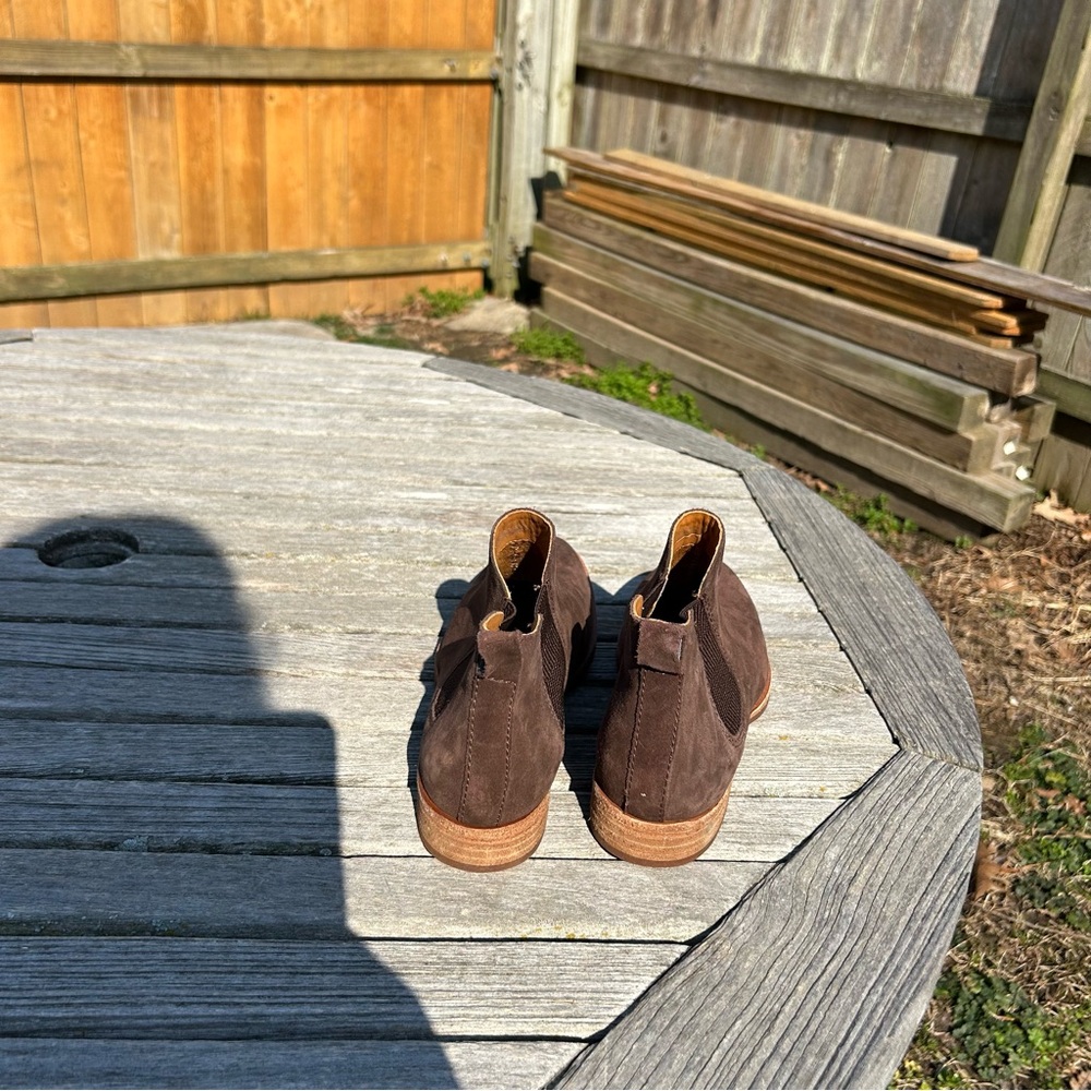 Kork Ease, Kit Chelsea Ankle Booties Women Brown Suede‎ Flat size 9.5 - Picture 6 of 10
